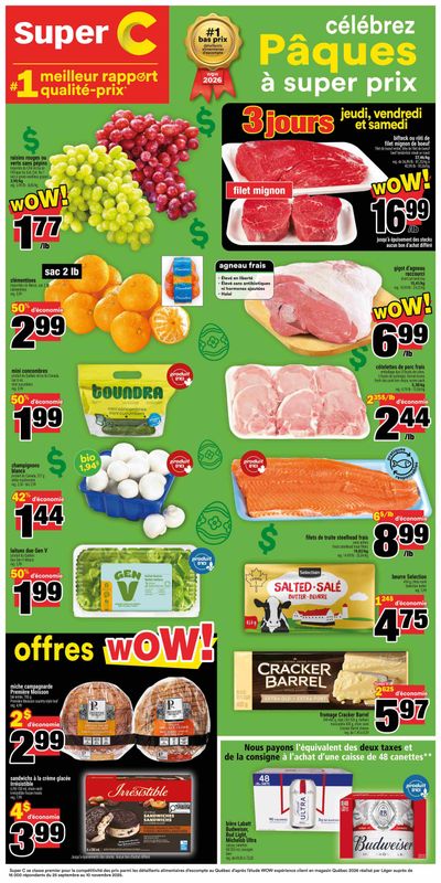 Super C Flyer April 2 to 8