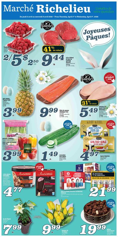 Marche Richelieu Flyer April 2 to 8