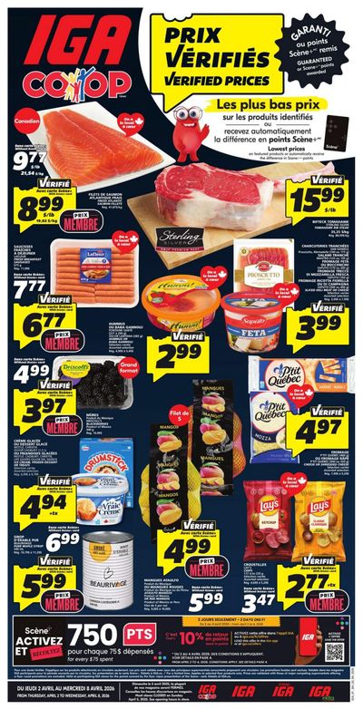 IGA (NB) Flyer April 2 to 8