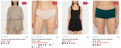 La Senza Canada: Mid-Season Sale up to 60% Off + Clearance up to 70% off + More