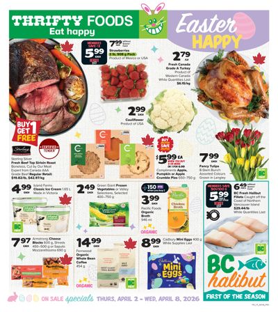 Thrifty Foods Flyer April 2 to 8