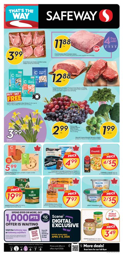 Safeway (BC) Flyer April 2 to 8
