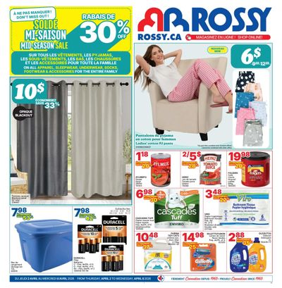 Rossy Flyer April 2 to 8