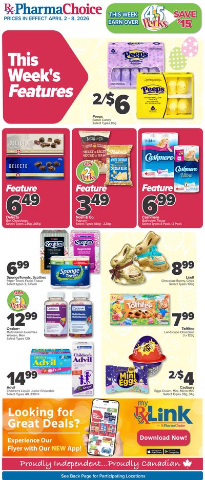 PharmaChoice (ON & Atlantic) Flyer April 2 to 8