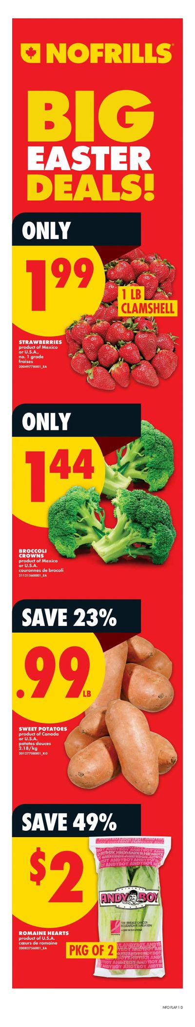 No Frills (ON) Flyer April 2 to 8