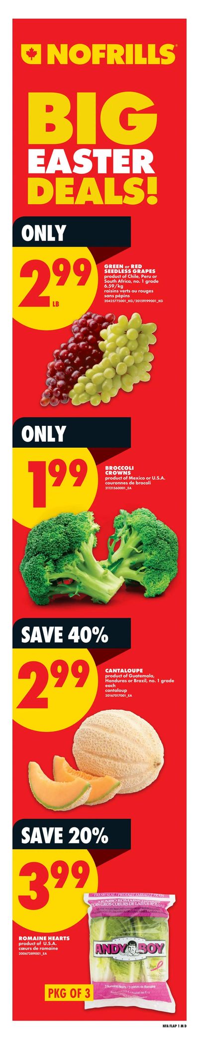 No Frills (Atlantic) Flyer April 2 to 8