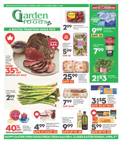 Garden Foods Flyer April 2 to 4