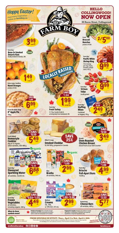 Farm Boy (Collingwood) Flyer April 2 to 8
