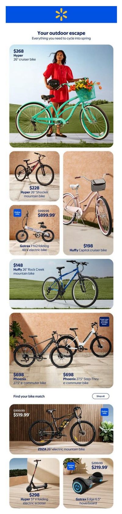 Walmart Spring Outdoors Flyer April 2 to 29