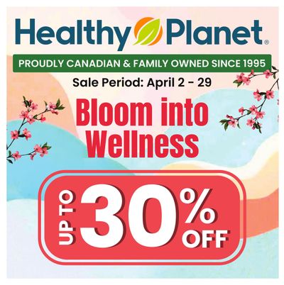 Healthy Planet Flyer April 2 to 29