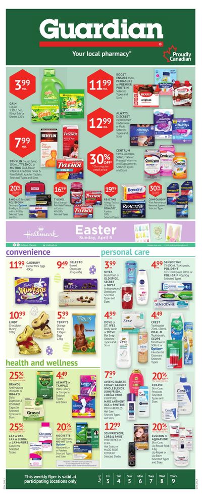 Guardian Flyer April 3 to 9