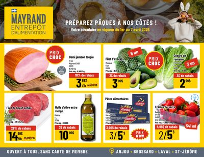 Mayrand Flyer April 1 to 7