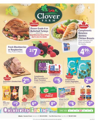 Clover Farm (AB) Flyer April 2 to 8