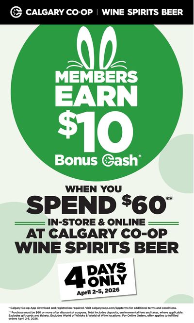 Calgary Co-op SWCB Flyer April 2 to 8
