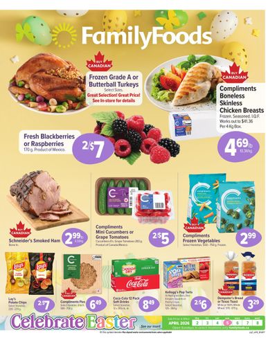 Family Foods Flyer April 2 to 8