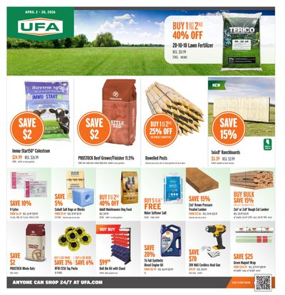 UFA Co-operative Limited Flyer April 2 to 20