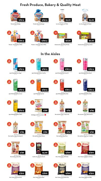 Rabba In-Store Deals April 1 to 30
