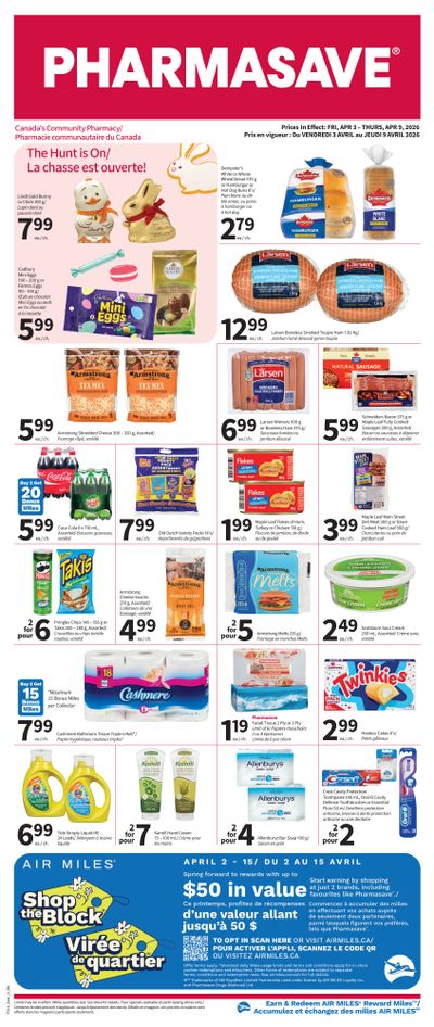 Pharmasave (NB) Flyer April 3 to 9