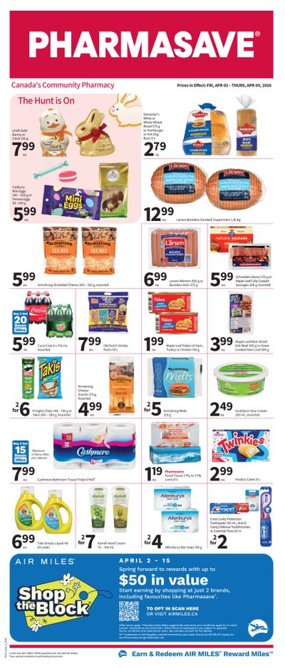 Pharmasave (Atlantic) Flyer April 3 to 9