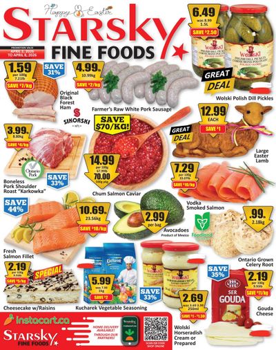 Starsky Foods Flyer April 2 to 8