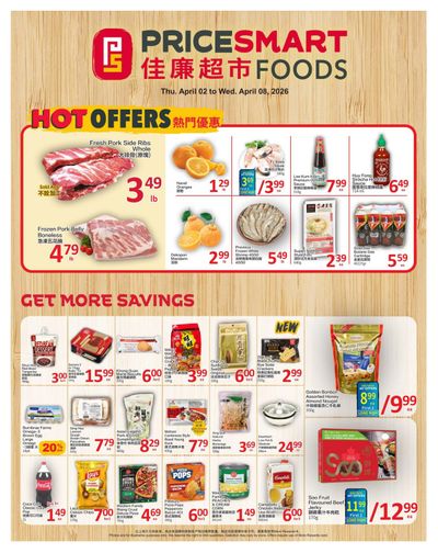 PriceSmart Foods Flyer April 2 to 8