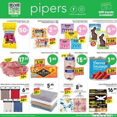 Pipers Superstore Flyer April 2 to 8