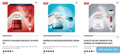 Vichy Canada Spring Event Sale: Save 20% Off Everything Sitewide + up to 30% off Excess Stock