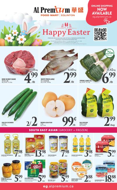Al Premium Food Mart (Eglinton Ave.) Flyer April 2 to 8