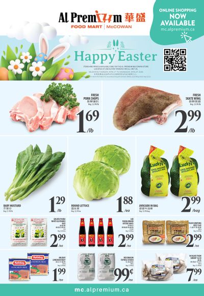 Al Premium Food Mart (McCowan) Flyer April 2 to 8