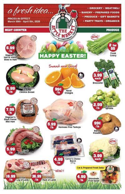 The Apple Market Flyer March 30 to April 5