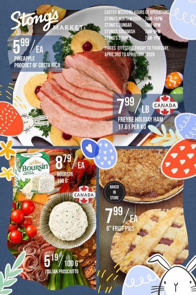 Stong's Market Flyer April 3 to 16