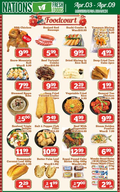 Nations Fresh Foods (Mississauga) Flyer April 3 to 9