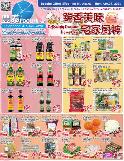 FoodyMart (Warden) Flyer April 3 to 9