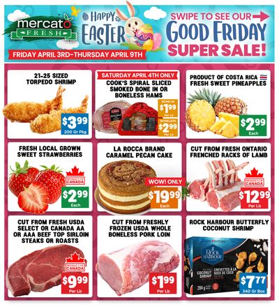 Mercato Fresh Flyer April 3 to 9