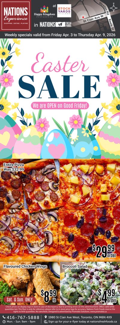 Nations Fresh Foods (Toronto) Flyer April 3 to 9