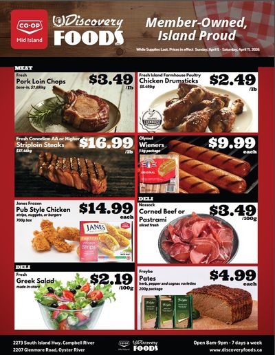 Discovery Foods Flyer April 5 to 11