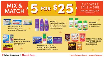 Apple Drugs Flyer April 5 to 18