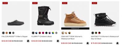 Sorel Canada: Sale up to 50% off