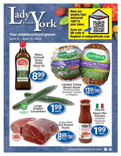 Lady York Foods Flyer April 6 to 12