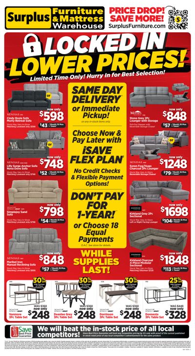 Surplus Furniture & Mattress Warehouse (Sydney) Flyer April 6 to 19