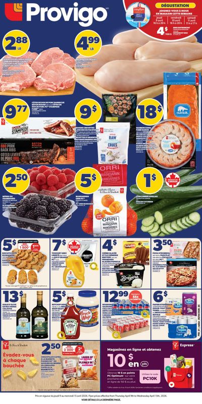 Provigo Flyer April 9 to 15