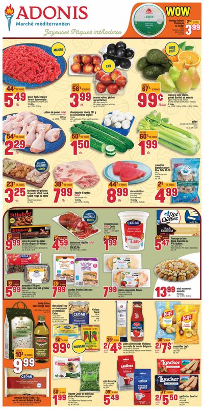 Adonis (QC) Flyer April 9 to 15