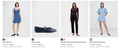 Gap Canada: 60% off Limited Time Deals + Extra 50% off Sale