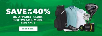 Golf Town Canada: Save up to 40% on Apparel, Clubs, and Footwear + More
