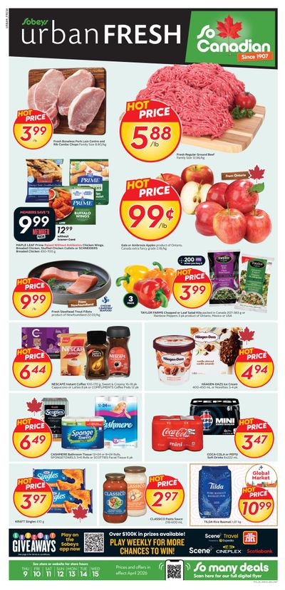 Sobeys Urban Fresh Flyer April 9 to 15
