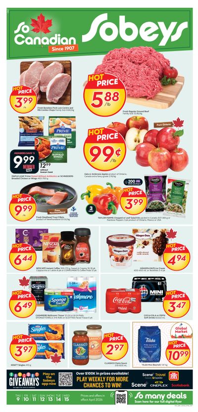 Sobeys (ON) Flyer April 9 to 15
