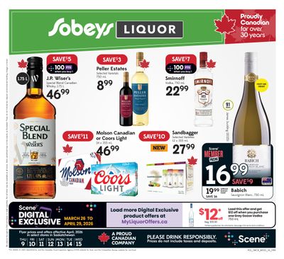 Sobeys (SK) SWCB Flyer April 9 to 15