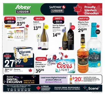 Sobeys/Safeway (AB) SWCB Flyer April 9 to 15