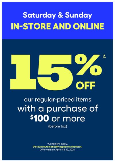 Rona & Rona+ (ON) Flyer April 9 to 15