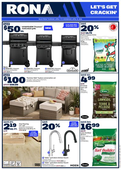 Rona & Rona+ (BC) Flyer April 9 to 15